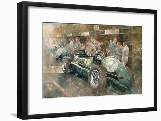 R. Parnell's Maserati-Peter Miller-Framed Giclee Print