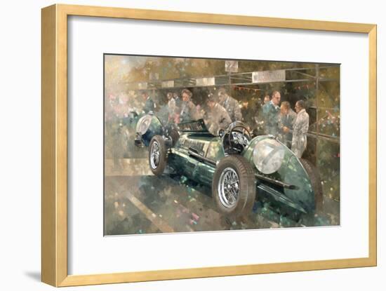 R. Parnell's Maserati-Peter Miller-Framed Giclee Print