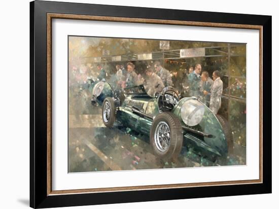 R. Parnell's Maserati-Peter Miller-Framed Giclee Print