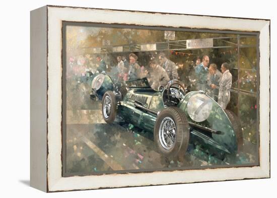 R. Parnell's Maserati-Peter Miller-Framed Premier Image Canvas