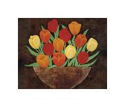 Red Hot Poppies-R^ Rafferty-Framed Giclee Print
