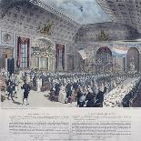 The Royal Mails Starting from the General Post Office, London, 1830-R Reeves-Giclee Print