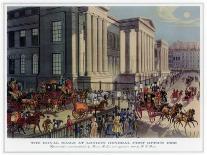 The Royal Mails at London General Post Office, 1830-R Reeves-Mounted Giclee Print