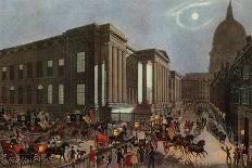 The Royal Mails at London General Post Office, 1830-R Reeves-Framed Giclee Print
