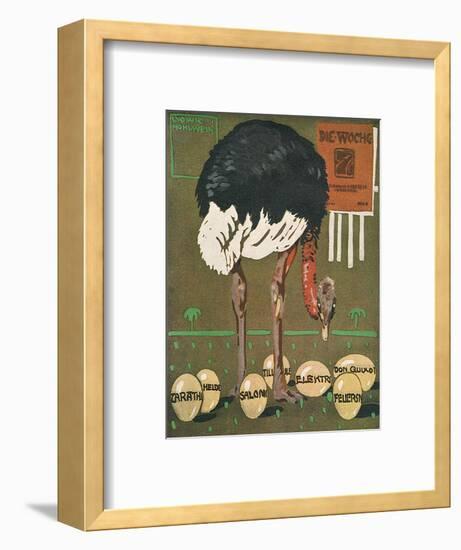 R Strauss (Hohlwein)-Ludwig Hohlwein-Framed Art Print