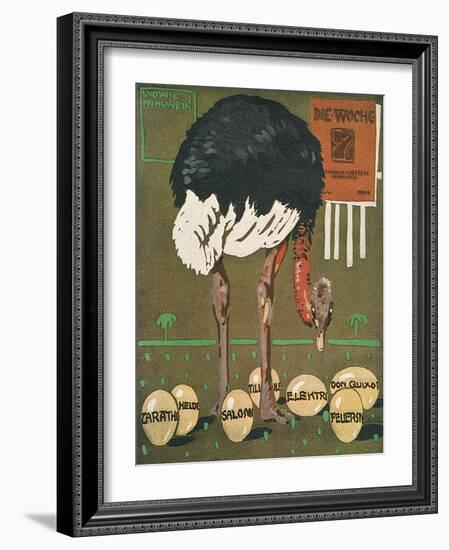 R Strauss (Hohlwein)-Ludwig Hohlwein-Framed Art Print