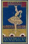Anna Pavlova Russian Ballet Dancer on Stage in 1912-R. Vaughan-Premier Image Canvas