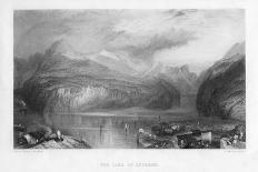 Tell's Chapel, Lake Uri, Switzerland, 1836-R Wallis-Giclee Print