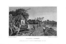 Barnes, Surrey, 1830-R Winkles-Framed Premium Giclee Print