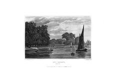 Barnes, Surrey, 1830-R Winkles-Framed Premium Giclee Print