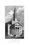 St James, Bermondsey, Surrey, 1829-R Winkles-Framed Giclee Print