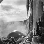 Niagara Falls: Frozen-R.Y. Young-Laminated Photographic Print