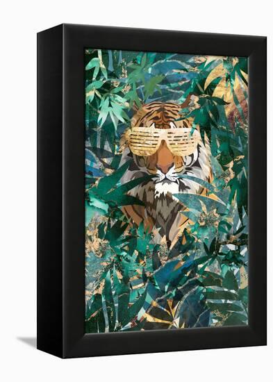 RaB Tiger in the jungle-Sarah Manovski-Framed Premier Image Canvas