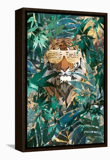 RaB Tiger in the jungle-Sarah Manovski-Framed Premier Image Canvas