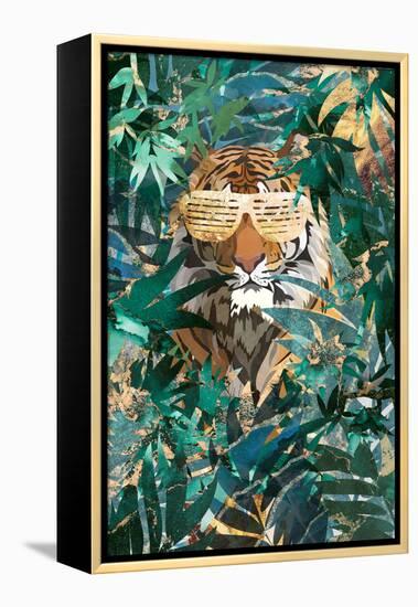 RaB Tiger in the jungle-Sarah Manovski-Framed Premier Image Canvas