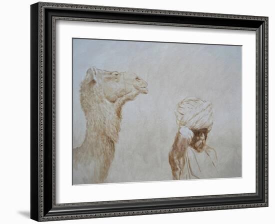 Rabari Leading Camel-Lincoln Seligman-Framed Giclee Print