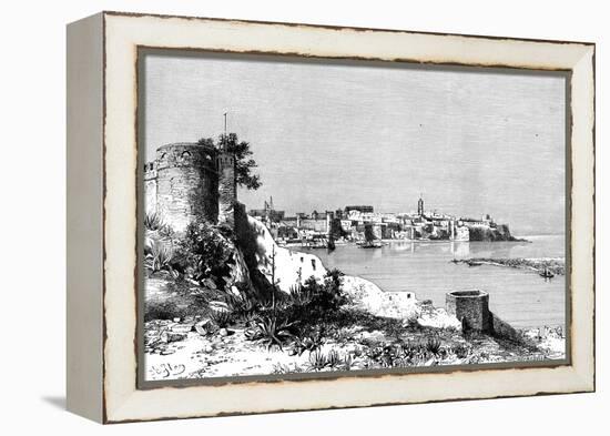 Rabat and the Mouth of the Bu-Regrag River, Morocco, 1895-Meunier-Framed Premier Image Canvas