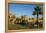 Rabat Morocco Beautiful Kasbah Udaya at Sunset with Palm Trees-Bill Bachmann-Framed Premier Image Canvas