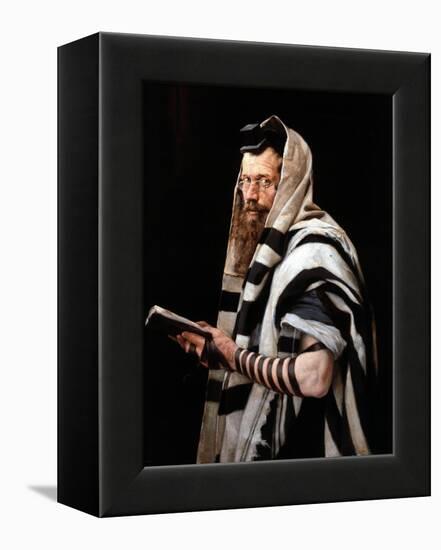 Rabbi, 1892-Jan Styka-Framed Premier Image Canvas