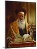 Rabbi Delivering a Sermon-Joseph Jost-Mounted Giclee Print