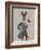 Rabbit and Bird-Fab Funky-Framed Art Print