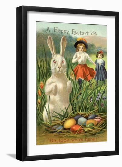 Rabbit and Easter Eggs, 1911-null-Framed Giclee Print