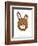 Rabbit - Animaru Cartoon Animal Print-Animaru-Framed Giclee Print