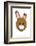 Rabbit - Animaru Cartoon Animal Print-Animaru-Framed Giclee Print