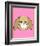 Rabbit - Animaru Cartoon Animal Print-Animaru-Framed Art Print