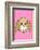 Rabbit - Animaru Cartoon Animal Print-Animaru-Framed Giclee Print