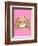 Rabbit - Animaru Cartoon Animal Print-Animaru-Framed Giclee Print