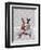 Rabbit Chat-Fab Funky-Framed Premium Giclee Print