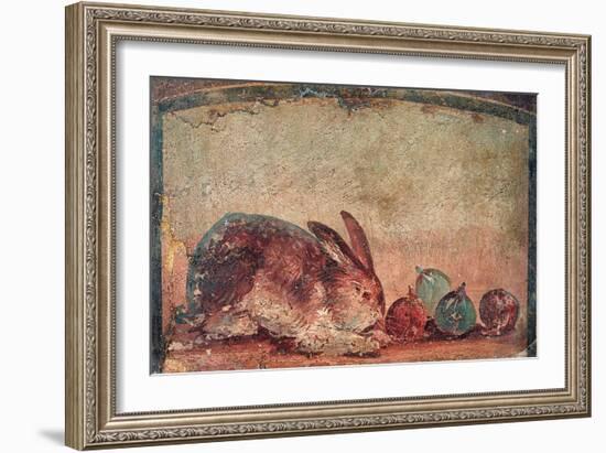 Rabbit Easting Figs, C. 45-79-null-Framed Art Print