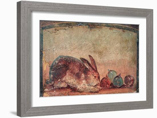 Rabbit Easting Figs, C. 45-79-null-Framed Art Print