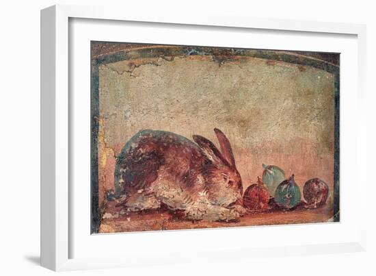 Rabbit Easting Figs, C. 45-79-null-Framed Art Print