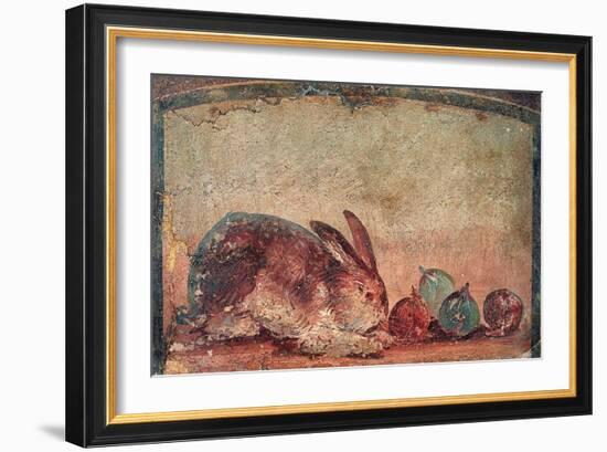 Rabbit Easting Figs, C. 45-79-null-Framed Art Print