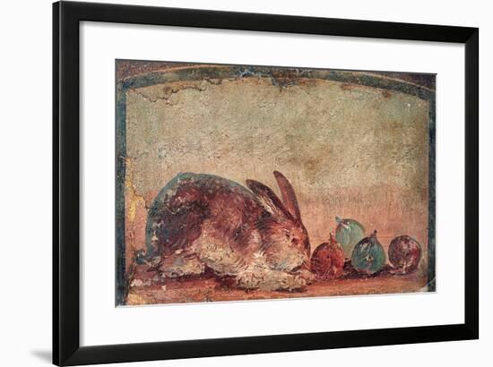 Rabbit Easting Figs, C. 45-79-null-Framed Art Print