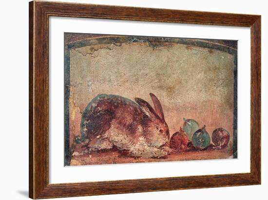 Rabbit Easting Figs, C. 45-79-null-Framed Art Print