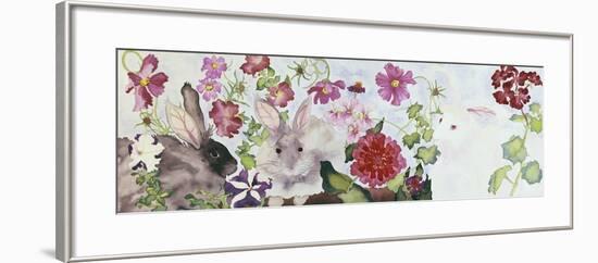 Rabbit Family-Carissa Luminess-Framed Giclee Print