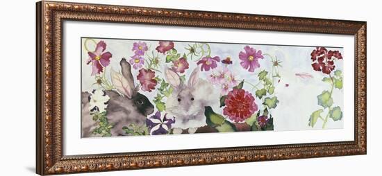 Rabbit Family-Carissa Luminess-Framed Giclee Print