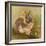 Rabbit in Columbine-Judy Mastrangelo-Framed Giclee Print