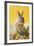 Rabbit in Egg Shell with Easter Eggs-null-Framed Photographic Print