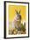 Rabbit in Egg Shell with Easter Eggs-null-Framed Photographic Print