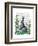 Rabbit in The Garden-Fab Funky-Framed Art Print