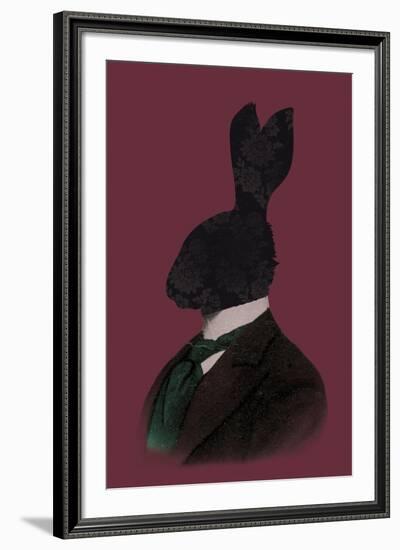 Rabbit Man-Clara Wells-Framed Giclee Print