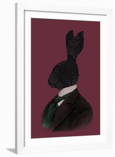 Rabbit Man-Clara Wells-Framed Giclee Print