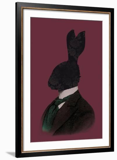 Rabbit Man-Clara Wells-Framed Giclee Print