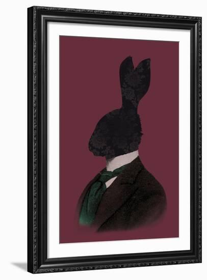 Rabbit Man-Clara Wells-Framed Giclee Print