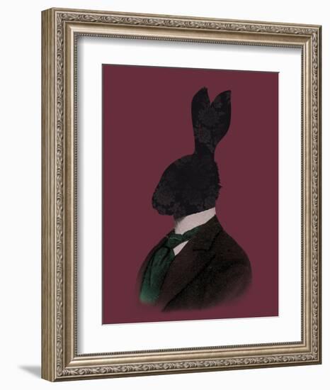 Rabbit Man-Clara Wells-Framed Art Print