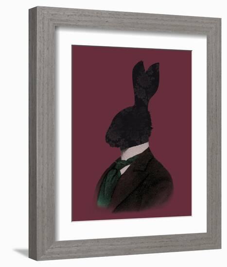 Rabbit Man-Clara Wells-Framed Art Print
